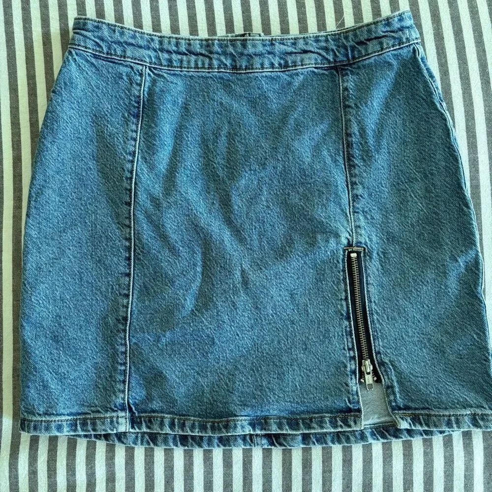 We The Free Free People Denim Skirt Size 12